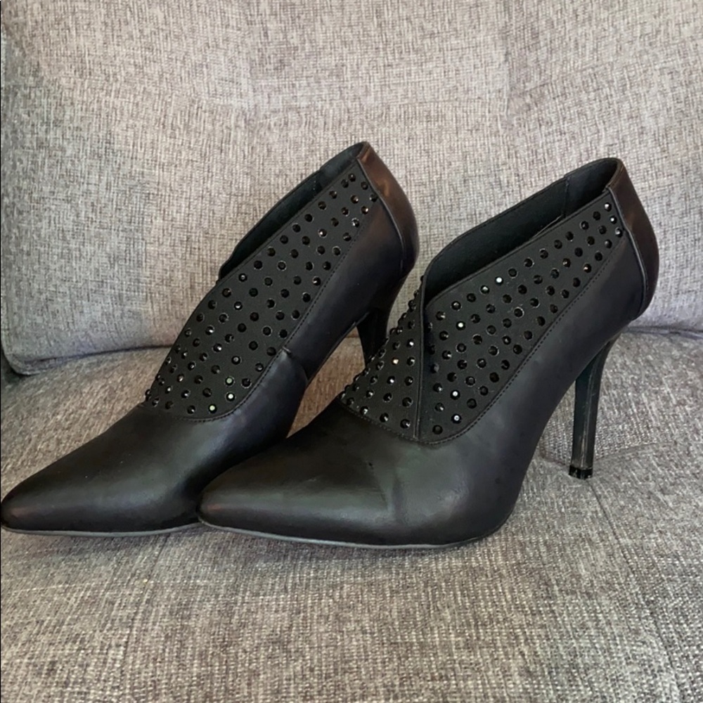 Black high heels